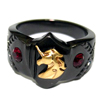Golden Unicorn Black Ring Vo[ANbg WWR-24417 MEN 19