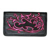 Pink Embroidery Long Wallet I[ WW-7686